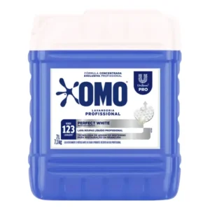 Lava roupas líquido profissional perfect white 7l omo
