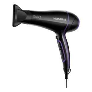 Secador de cabelos, mondial, 2000w - scn-01 preto/violeta 127v