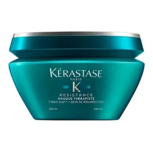Máscara de reconstrução profunda para cabelos danificados, força e elasticidade résistance thérapiste kérastase 200ml