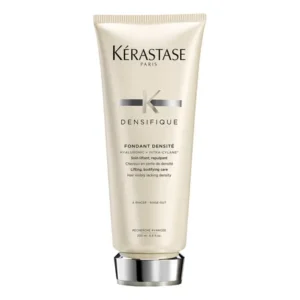 Condicionador densificante para cabelos finos e ralos com ácido hialurônico, volume brilho fortalecimento capilar, densifique fondant densité kérastase, 200ml