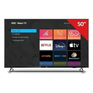 Smart tv aoc 50u6125 50'' 4k led