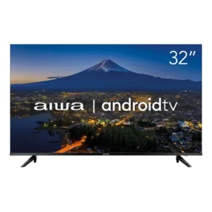 Smart tv aiwa 32 android hd borda ultrafina hdr10 dolby áudio aws-tv-32-bl-02-a