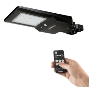 Luminária solar integrada intelbras lsi 4800 estrutura preto