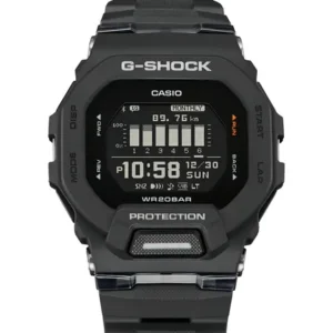 Relógio oficial casio g shock gbd-200 preto