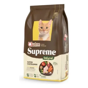Ração quatree supreme gatos castrados frango 10.1kg