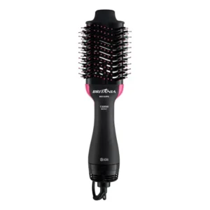 Britânia escova secadora bec02pr 4 em 1 1300w cor preto e rosa com 127/220v