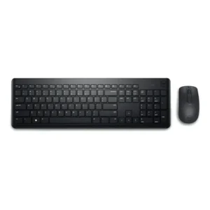 Teclado e mouse sem fio dell km3322w preto