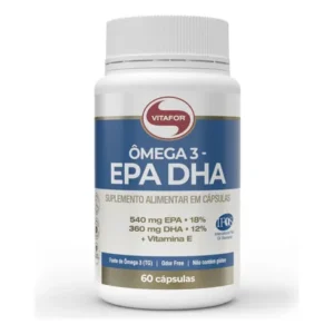 Ômega 3 epa dha 60 cápsulas vitafor sem sabor