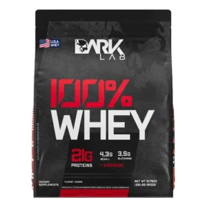 Whey protein concentrado 100% 900g refil dark lab sabor morango