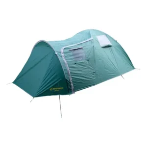 Barraca de camping zeus 6 pessoas com avancê fechado e coluna d água 2500mm guepardo verde