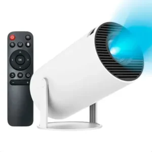 Maxnova projetor hy300 4k portátil branco 127/220v
