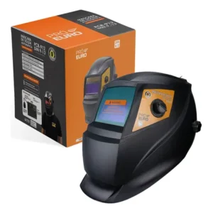 Máscara de solda automática pcr-912 com tripla regulagem pró euro preto liso