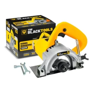 Serra mármore concreto profissional 1200w 4.3/8 pol bts1200 the black tools 127v