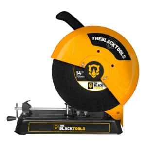 Serra rápida policorte portátil 2000w 14 pol the black tools cor amarelo/preto 220v