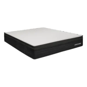Colchão ortobom poli d45 casal 28x138x188 cm espuma antiácaro hipoalergênico preto
