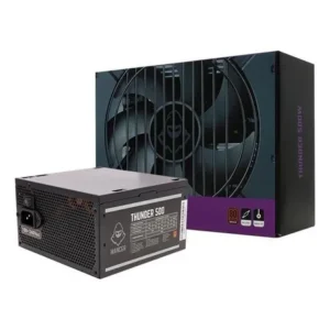 Fonte mancer thunder 500w bronze 80 plus, mcr-thr500-bl01 cor preto