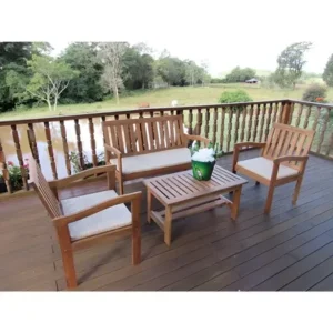 Conjunto robust tecido bege magazine decor