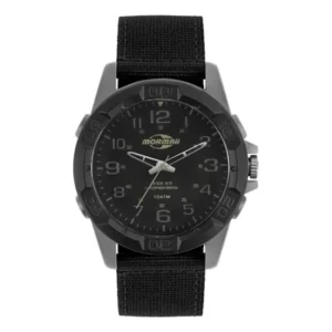 Relógio mormaii masculino casual marrom - mopc21jalc/8m preto