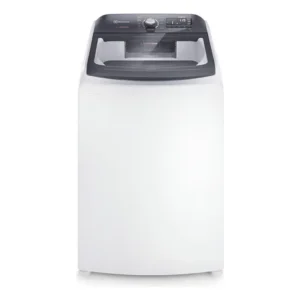 Máquina de lavar 15kg electrolux premium care com cesto inox, jet&clean e time control lec15 127v branco