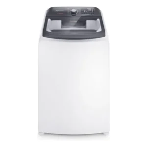 Máquina de lavar electrolux lec15 branca 15kg premium care com cesto inox jet&clean e time control 220v branco