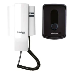 Porteiro residencial ipr 8010 preto/branco intelbras 127/220v