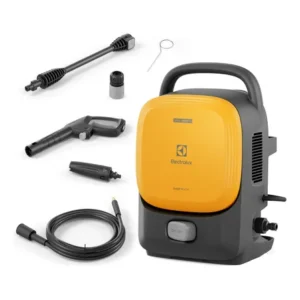 Lavadora de alta pressão electrolux 1650psi 1400w potência com engate rápido easywash lava jato car qws1650 amarelo 127v 60 hz