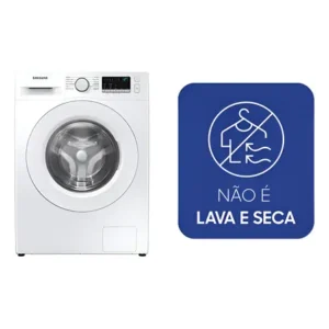 Lavadora digital inverter samsung ww11t branca 11kg cor branco 127v