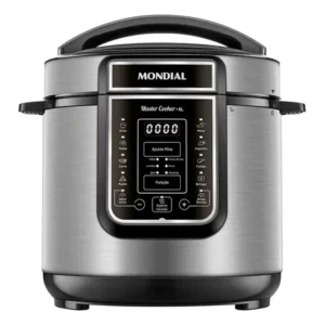 Panela elétrica de pressão pe-60-6l digital 6l mondial preto/inox 127v 60 hz