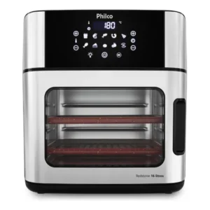 Fritadeira air fryer philco paf16a 4 em 1 painel digital 16l preto 127v