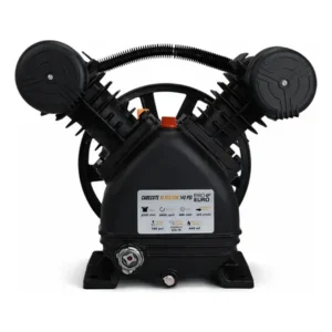 Cabeçote compressor pró euro 10 pcm pés 140 psi libras preto