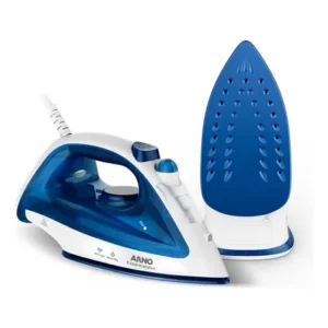 Ferro a vapor essentialgliss azul base antiaderente fea1 eficiente moderno prático 127v