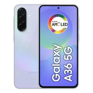 Smartphone samsung galaxy a36 5g 128gb 6gb ram câmera tripla de até 50mp selfie 12mp ip67 super amoled 6.7'' nfc recursos ai android e segurança snapdragon - violeta