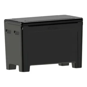 Caixa térmica 360 litros polietileno / plástico - preta cor preto
