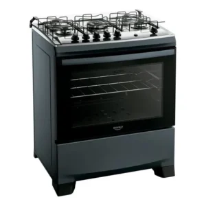 Fogão 5 bocas dako supreme cor titânio 127/220v