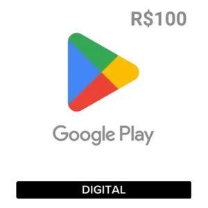 Google play gift card r$ 100 (digital)