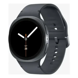 Smartwatch samsung galaxy watch 8 40mm bt gps, branco com pulseira milanês cinza-escuro