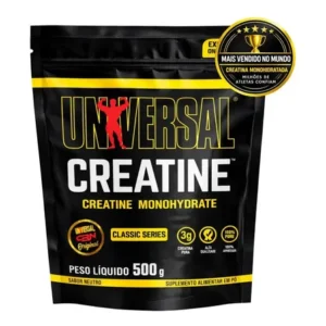 Creatina monohidratada 500g refil universal nutrition sem sabor