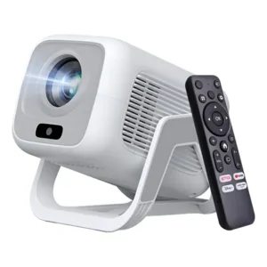 Mini projetor bettdow ac1066 full hd 1080p 120'' android 13 wi-fi bluetooth branco 127/220v