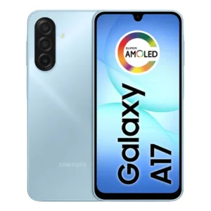 Celular samsung galaxy a17 com ia, 256gb, 8gb ram, câm de 50mp, tela 6.7 , nfc, ip54 - azul