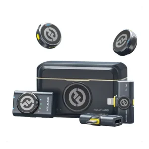 Microfone hollyland lark m2 duo combo duplo para 2 pessoas preto