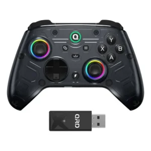 Controle sem fio qrd ferrox m5 para xbox series, one e pc bluetooth preto