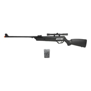 Carabina espingarda rifle pressão cbc jade 5.5 + luneta preto mm