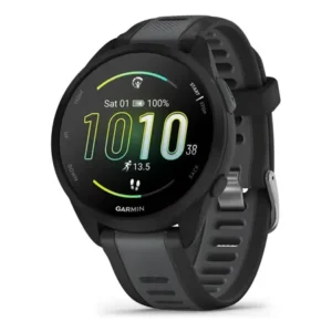 Smartwatch relógio garmin forerunner 165 43mm nf-e preto