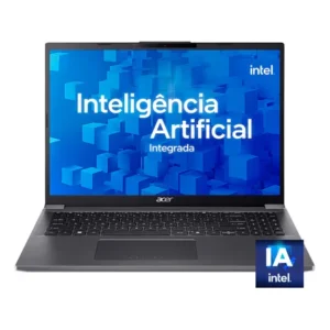 Notebook touchscreen acer aspire a16-71mt-75z5 com ia intel® core ultra 7 155u 16gb ram 512ssd 16 windows 11