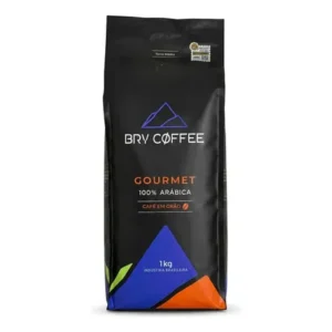 Café em grãos bry coffee 1kg 100% arabica gourmet o futuro