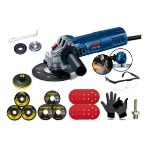 Lixadeira esmerilhadeira c/ regulagem velocidade 900w bosch azul 60hz 127v