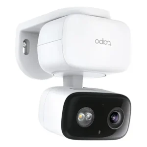 Tp-link tapo c206 câmera de segurança wifi 1080p 360° ip65 interna externa branco