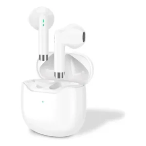 Fone de ouvido bluetooth 5.4 tws 28h bateria som imersivo conexão rápida compatível iphone/android samsung xiaomi branco