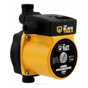 Bomba pressurizadora de água 300w para aumentar pressão da 3900 litros/hora cor amarelo tps300 the black tools 220v