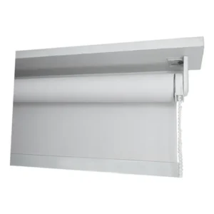 Persiana rolo blackout 1,80x1,30 primeira linha cor branco